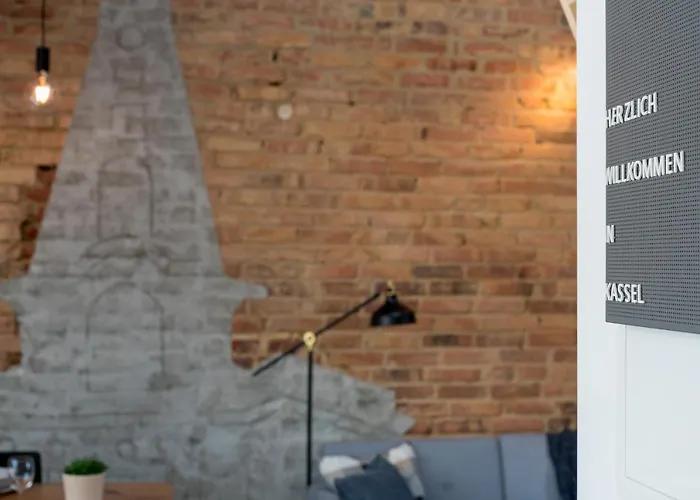 Appartement Lofts - Stilvolles Loft Im Gruenen Mit Balkon Nahe Vw-werk Kassel