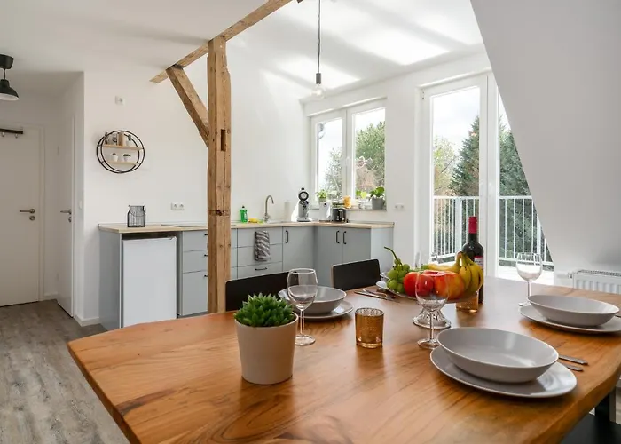 Lofts - Stilvolles Loft Im Gruenen Mit Balkon Nahe Vw-werk Appartement Kassel