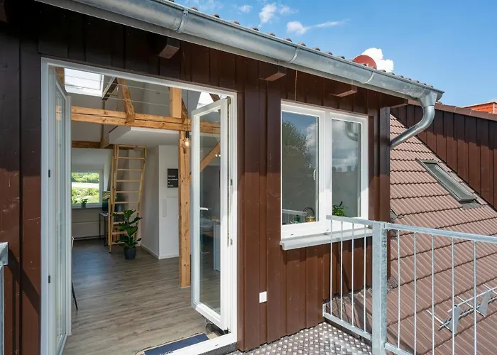 Appartement Lofts - Stilvolles Loft Im Gruenen Mit Balkon Nahe Vw-werk *