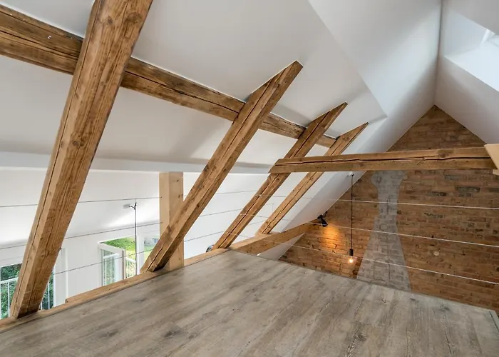 Appartement Lofts - Stilvolles Loft Im Gruenen Mit Balkon Nahe Vw-werk