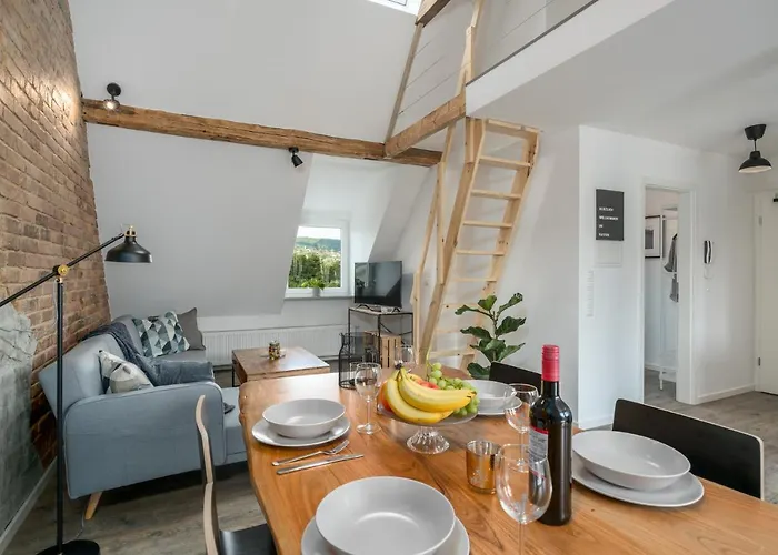 Lofts - Stilvolles Loft Im Gruenen Mit Balkon Nahe Vw-werk Appartement